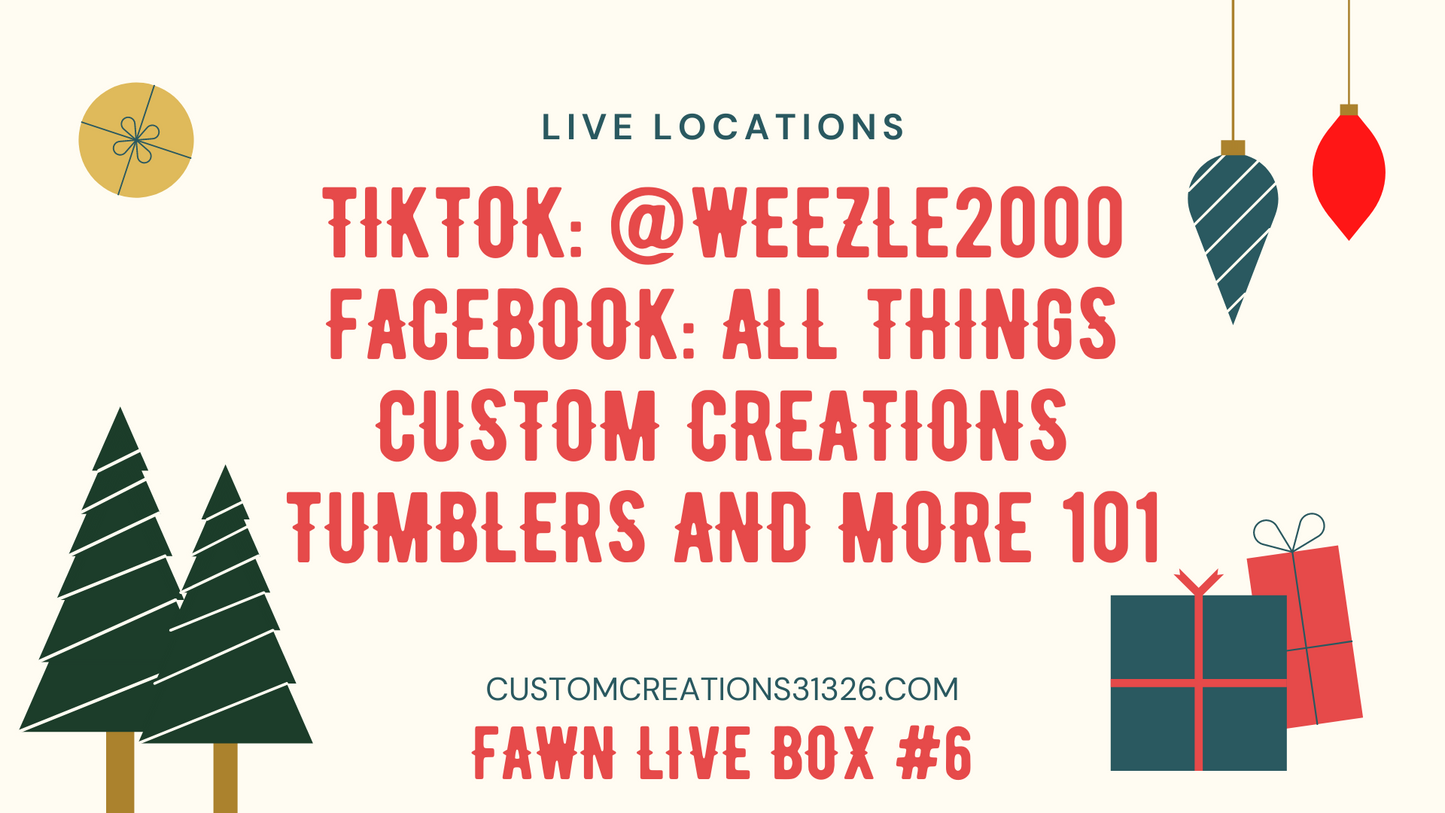 Fawn Live Box #6 (Christmas Time)