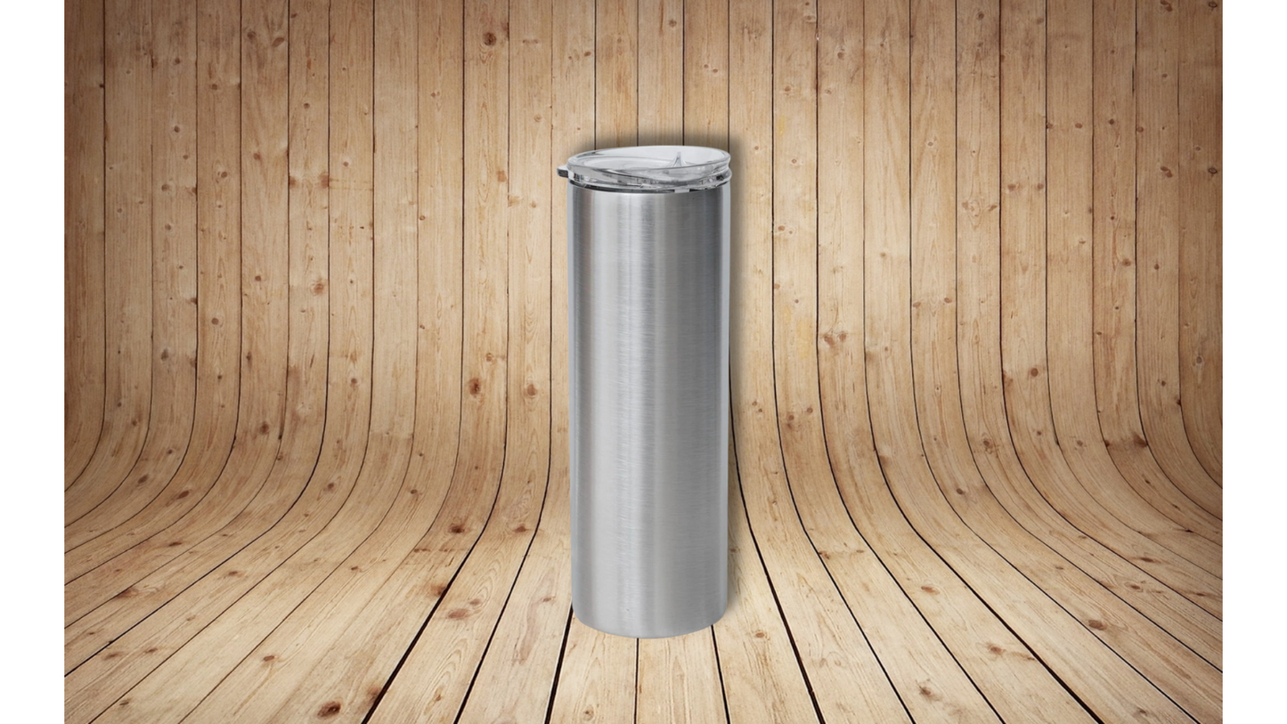 20oz Stainless Steel Sublimation Straight Non Taper Skinny