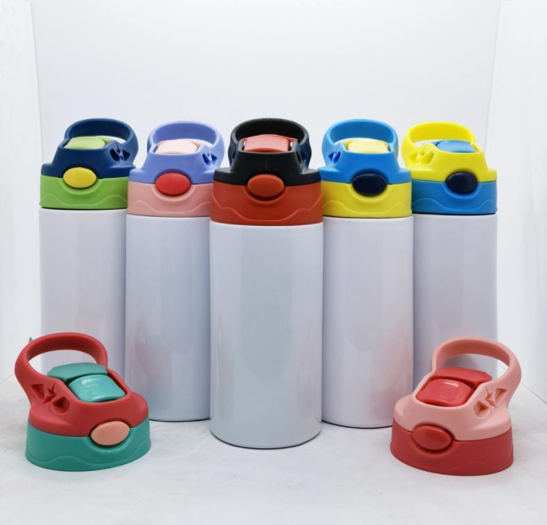 12oz Straight Sublimation Flip Top Sippy Cup Blank – Custom Creations 31326