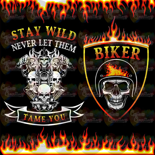 Stay Wild Never Let Them Tame You Digital Download PNG & JPEG