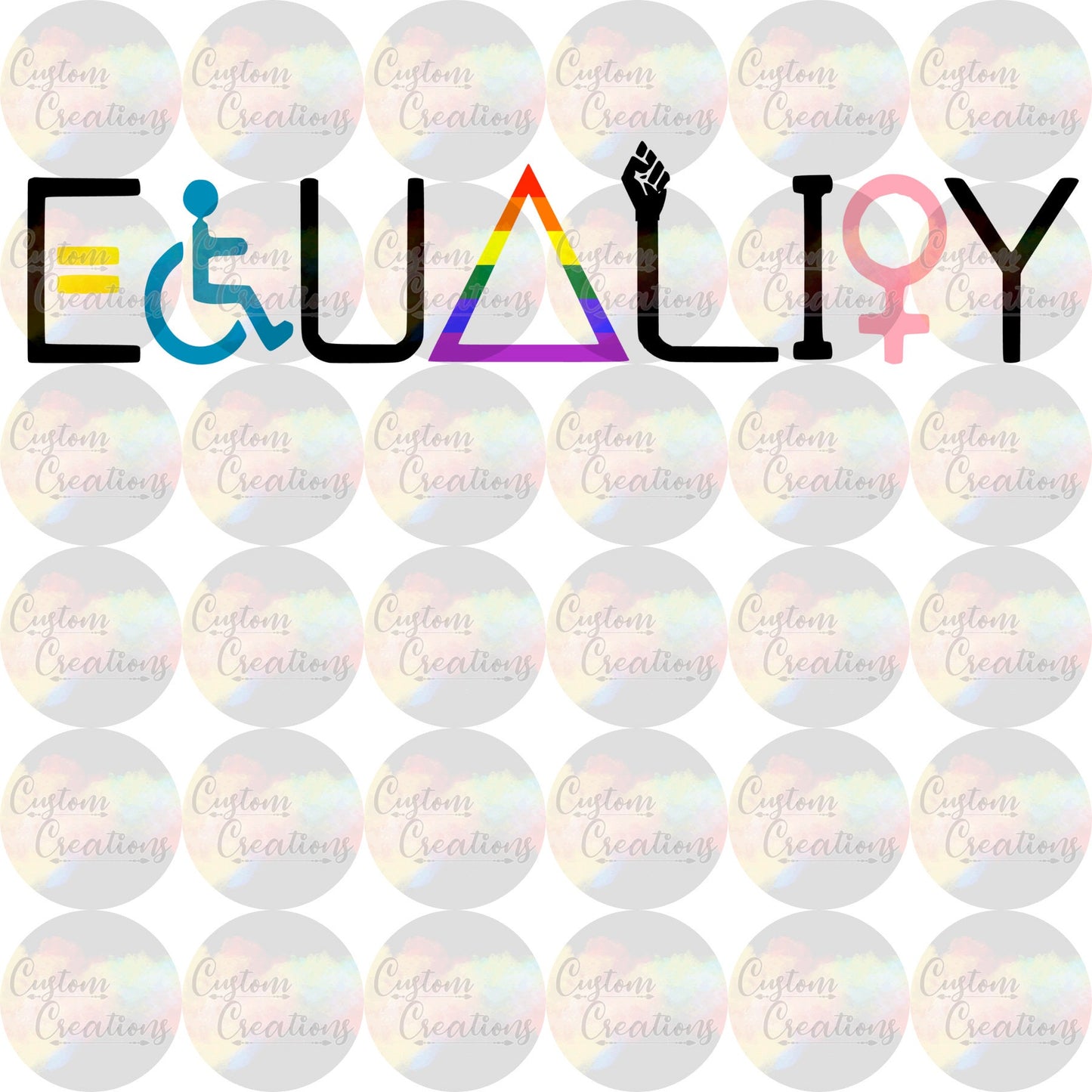 Equality Digital Download File PNG