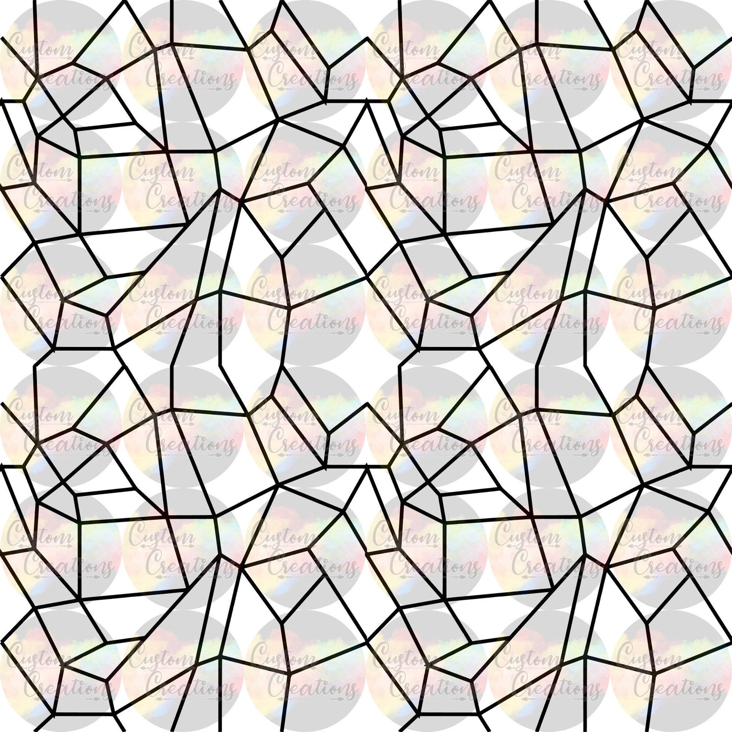 Stain Glass SVG, PNG, & JPEG Digital File Download