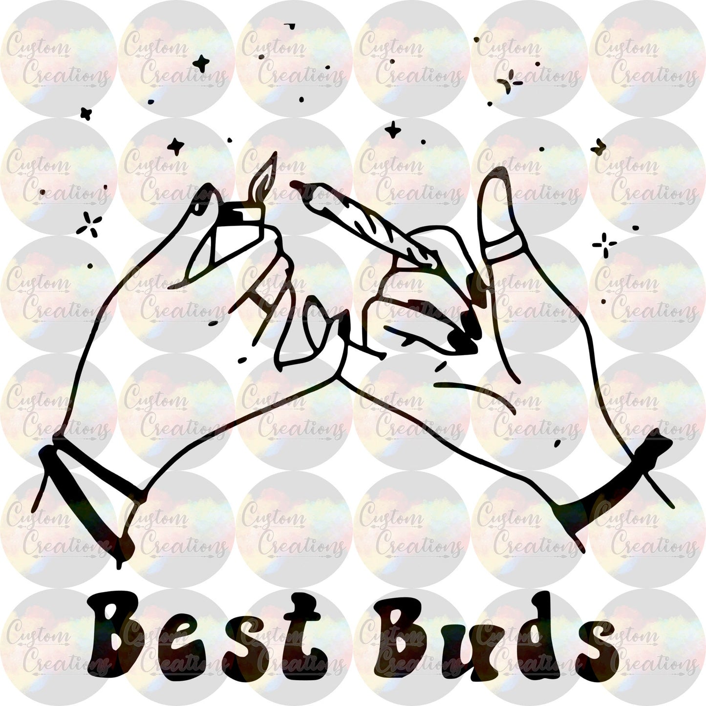 Best Buds Digital File Download JPEG & PNG