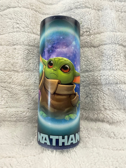Customizable Baby Sublimation Skinny Tumbler