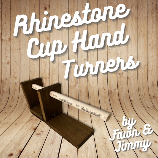 Rhinestone Cup Hand Turner