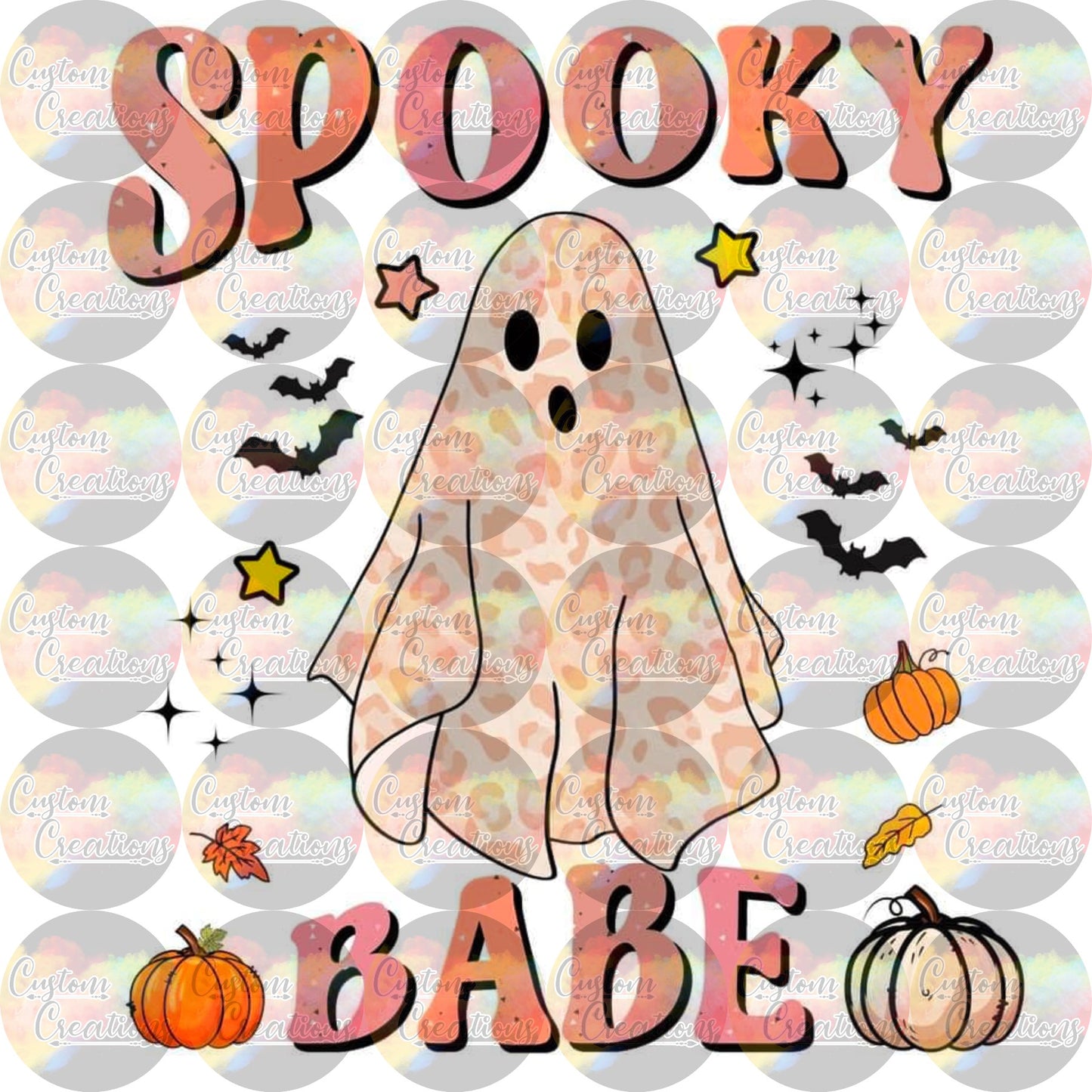 Spooky Babe Halloween Sublimation Transfer Ready To Press