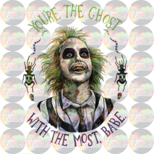 You're the Ghost With the Most Sublimation Transfer Ready To Press