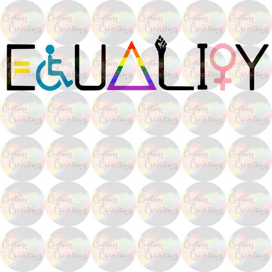 Equality Digital Download File PNG
