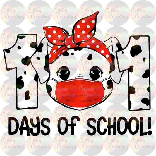 101 Days of School Puppy Digital File Download JPEG & PNG