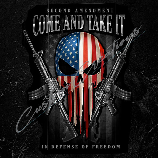 2nd Amendment Come and Take it In Defense of Freedom American Guns Gun Rights Digital Download File PNG SVG